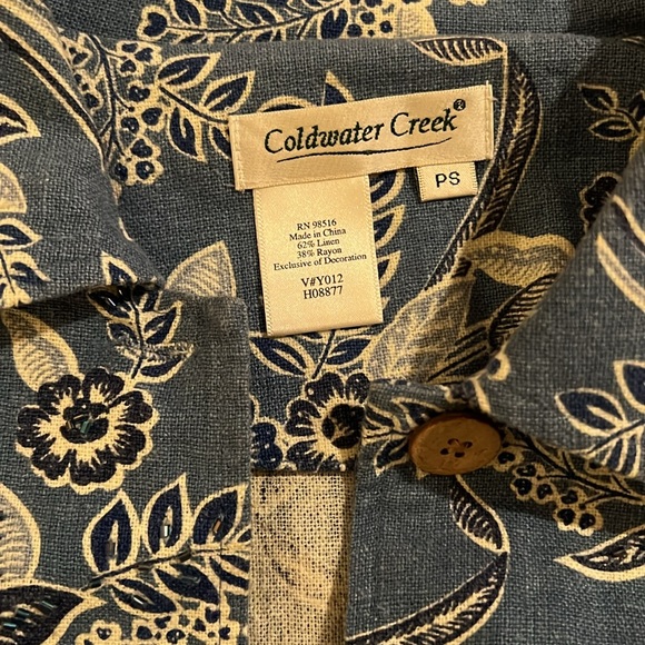 Blue Flower Jacket - Picture 3 of 5